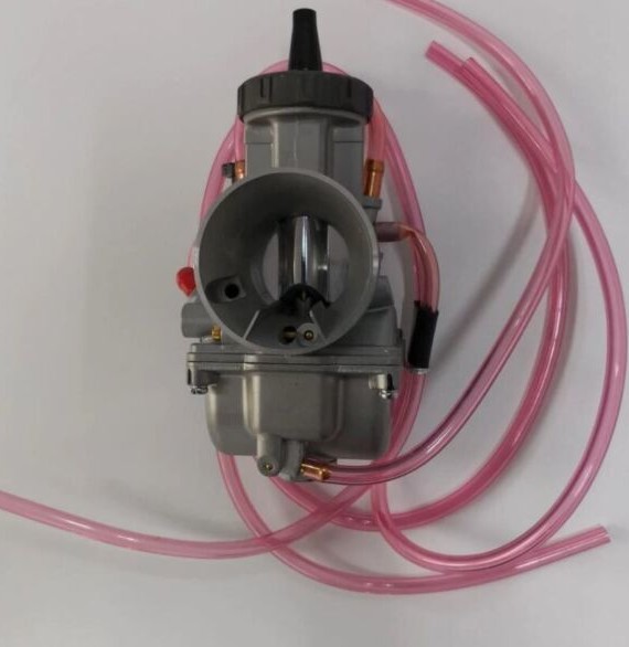 Carburateur KEIHIN PWK 38 Air Striker préréglé pour CR et CRE 125 Red